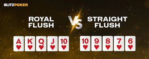 royal flush straight flush